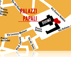 Cartina Palazzi Papali